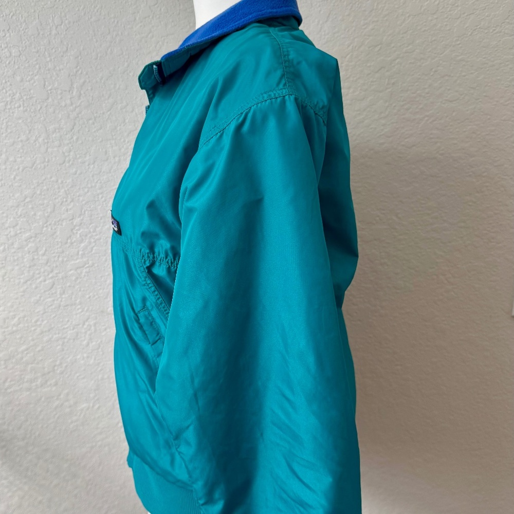 Vintage Patagonia Fleece Lined Jacket Made in USA Teal Size XS Q - Picture 5 of 8